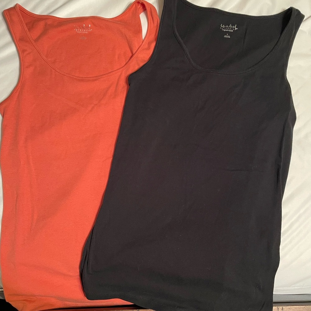 Isabel Maternity Tank Tops Pair of 2